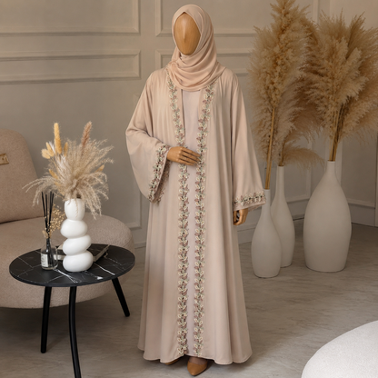 DAFNÍ Lace Open Abaya